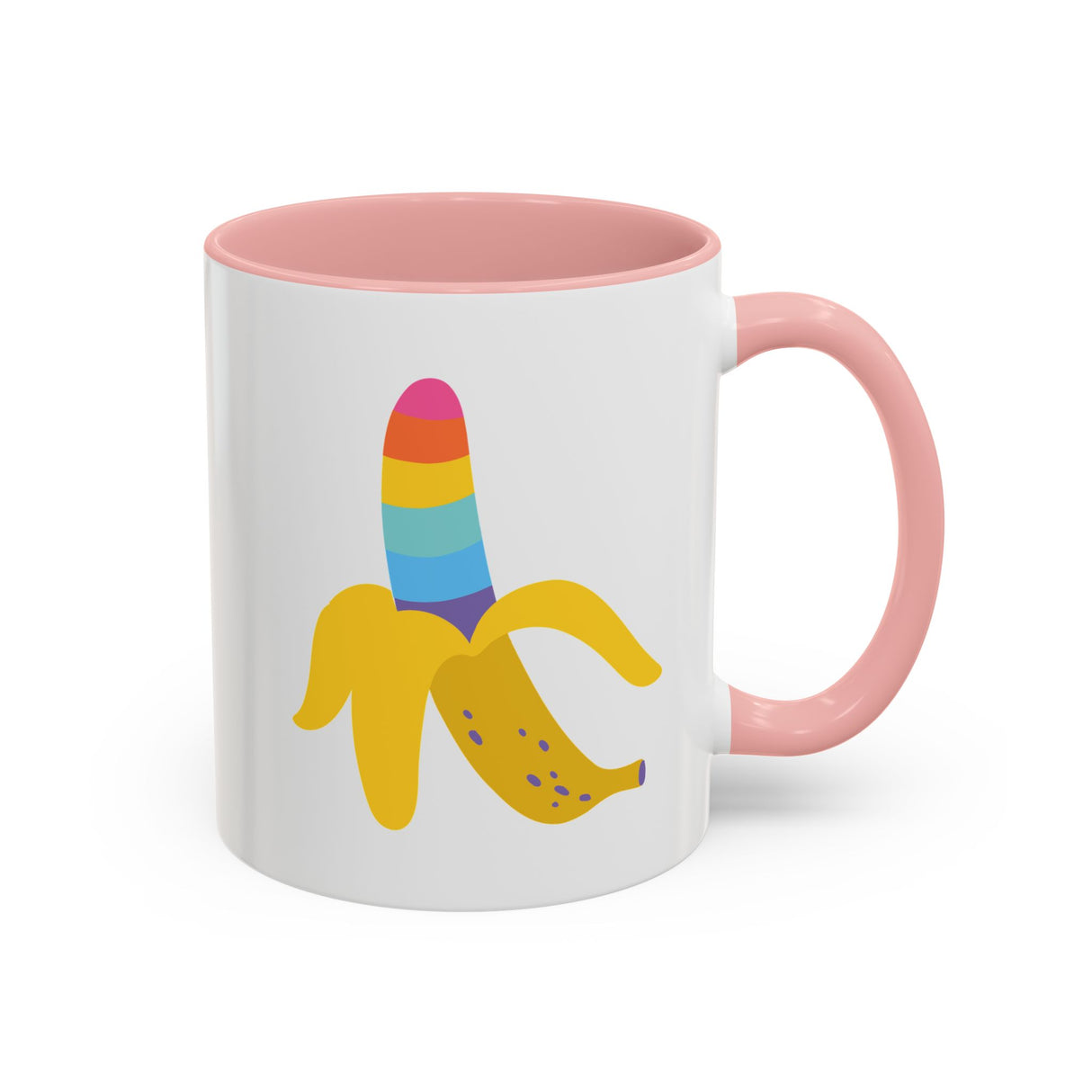 Rainbow Banana Coffee Mug - 11oz & 15oz Options