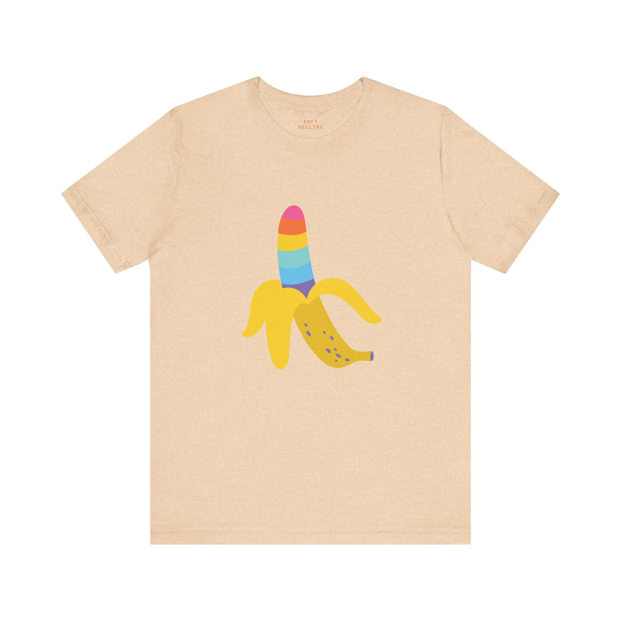 Banana Rainbow Icon Jersey Tee