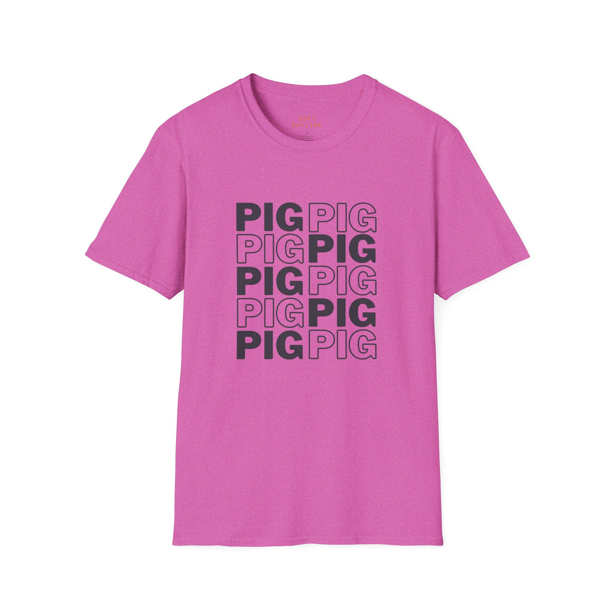 Pig Softstyle T-Shirt - Casual Comfort Tee for Everyday Wear