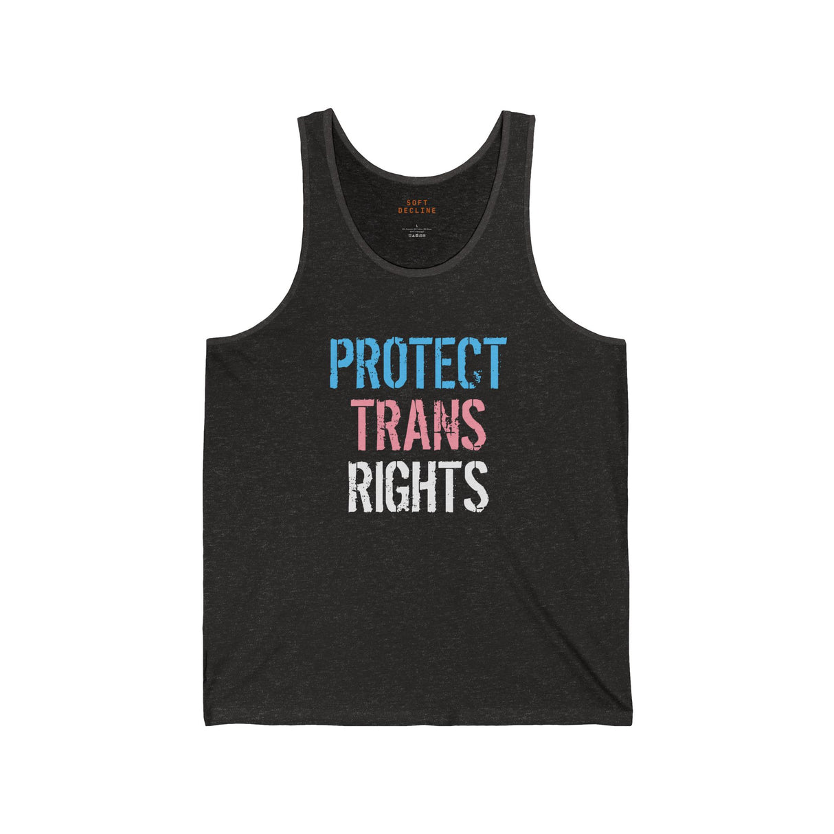 Protect Trans Rights 2025 Lightweight Tank – Bare Arms, Bold Stance