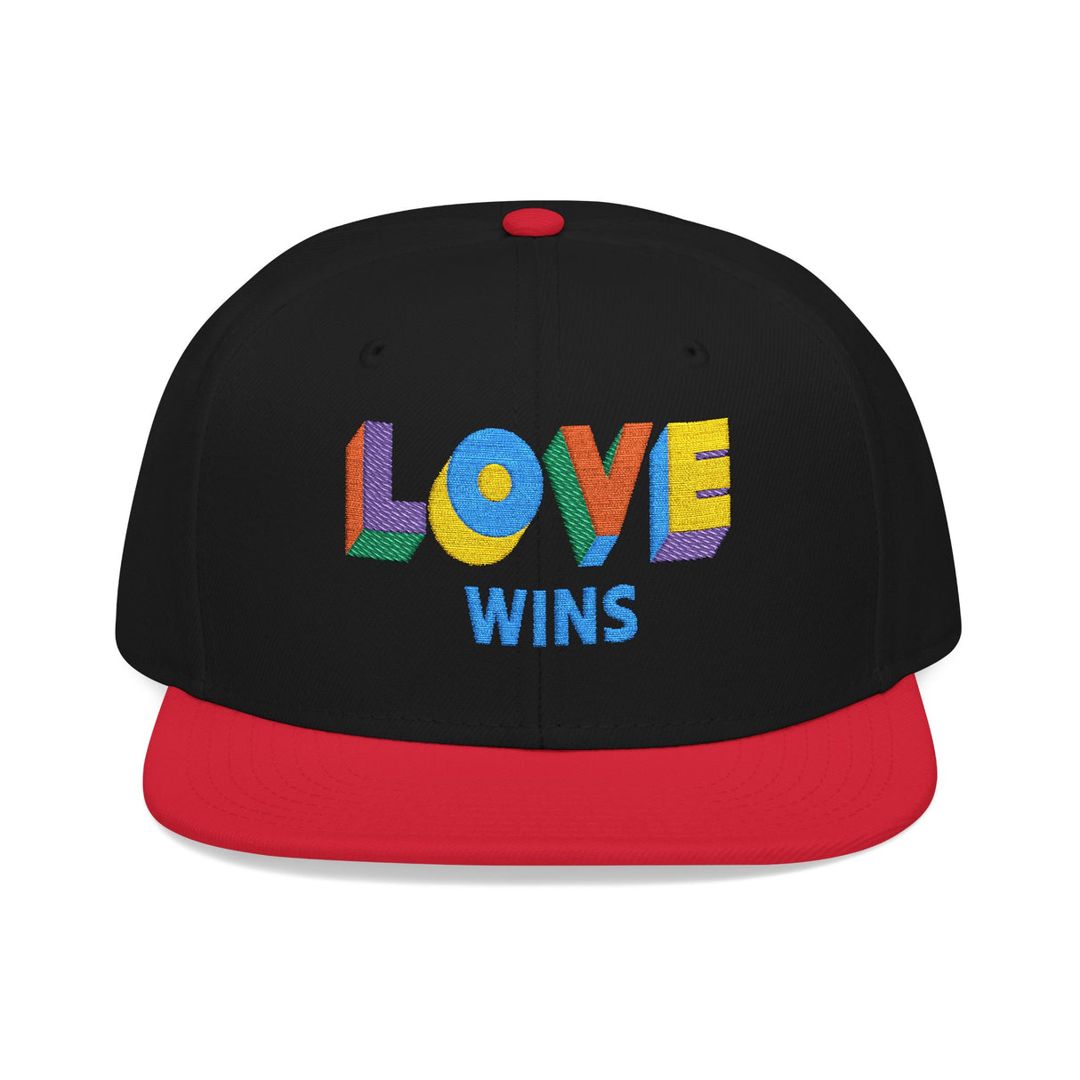 Love Wins Embroidered Hat – Bold Thread, Big Truth