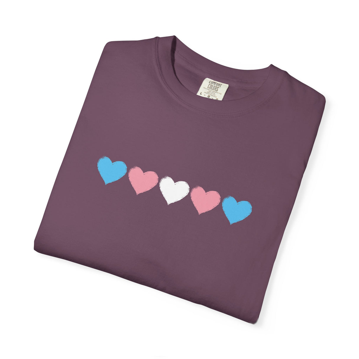 Trans Pride Heavyweight Tee – Soft Structure, Bold Heart