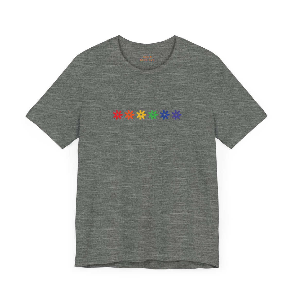 Rainbow Flowers Tee – Soft Threads, Strong Intentions