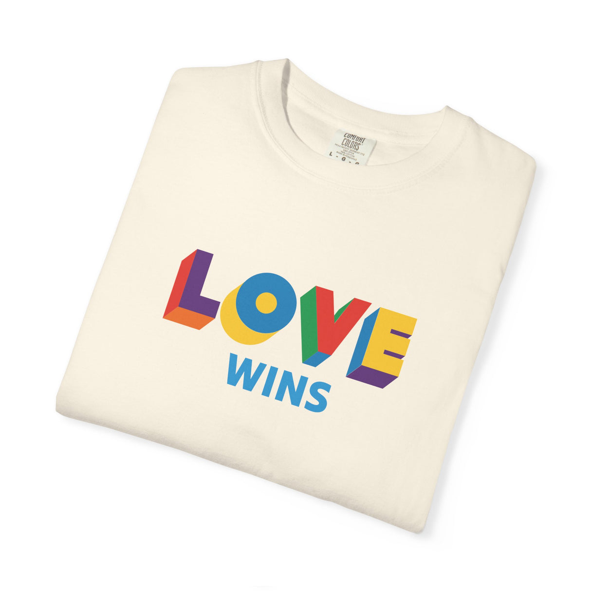 Love Wins Heavyweight Tee – Lived-In Feel, Loud Heart