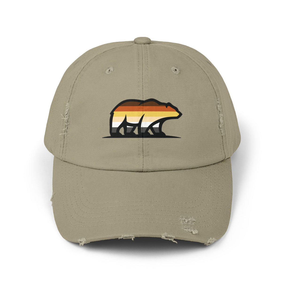 Big Bear Icon Distressed Dad Cap