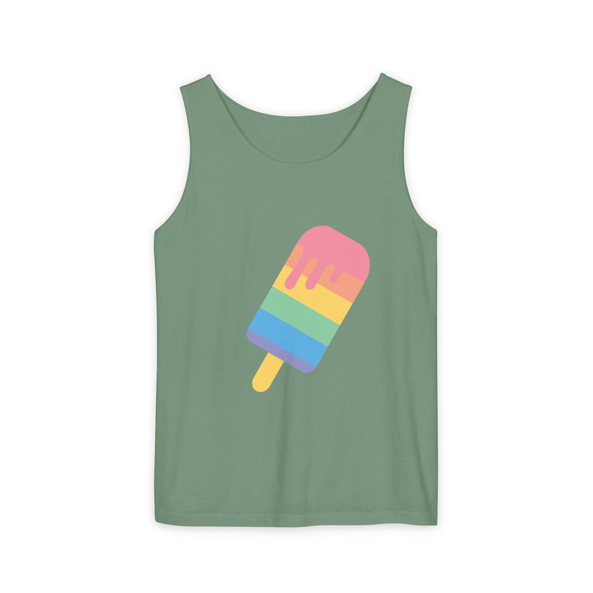 Melting Point Popsicle Unisex Tank Top - Summer Vibes