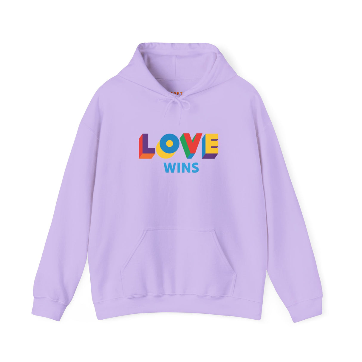 Love Wins Medium Weight Hoodie – Warm Layers, Brighter Days