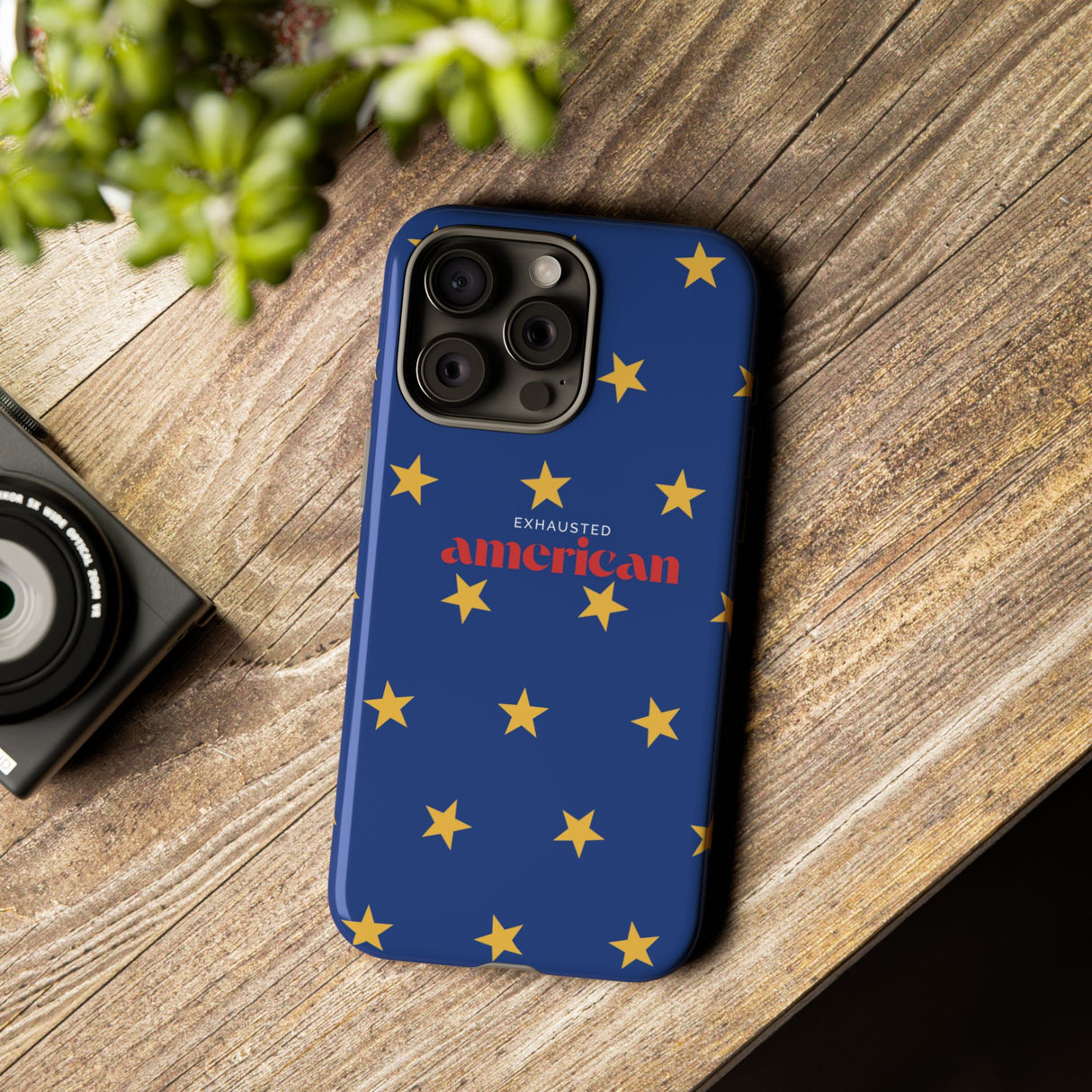 Exhausted American Star Phone Case