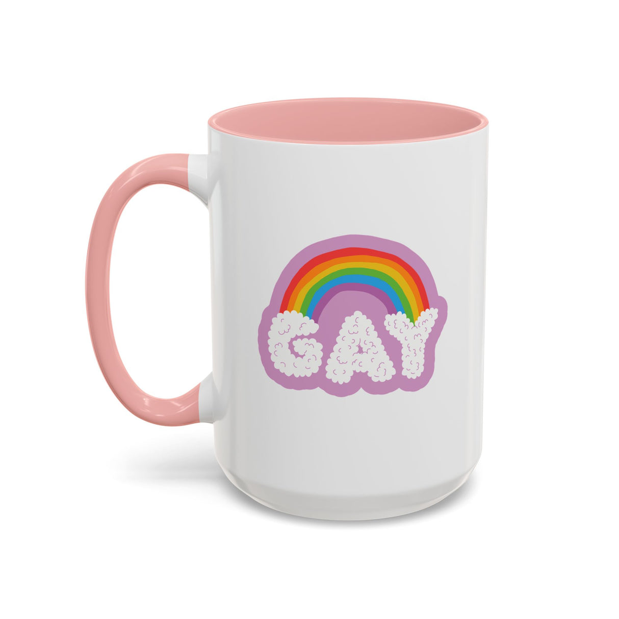 Gay Rainbow Cloud Mug - 11oz & 15oz Options