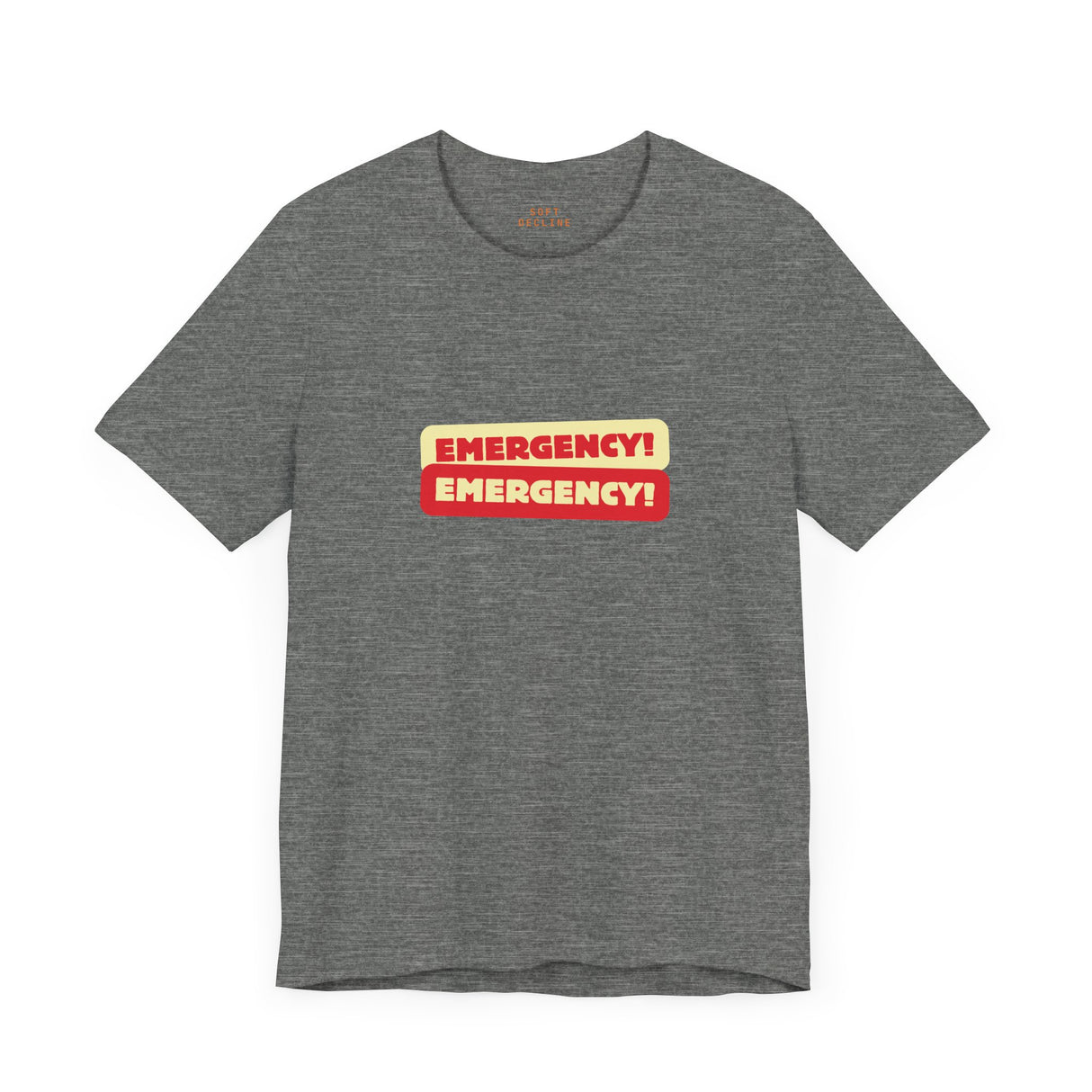 Emergency! Emergency! Lightweight Tee – Flash Warning, Soft Fit