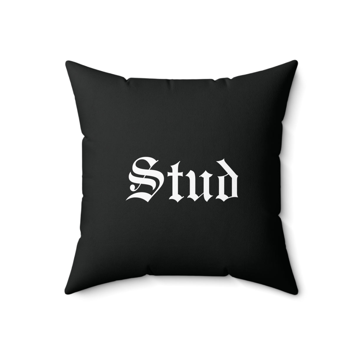 Stud Spun Polyester Square Pillow - Modern Decor for Stylish Spaces