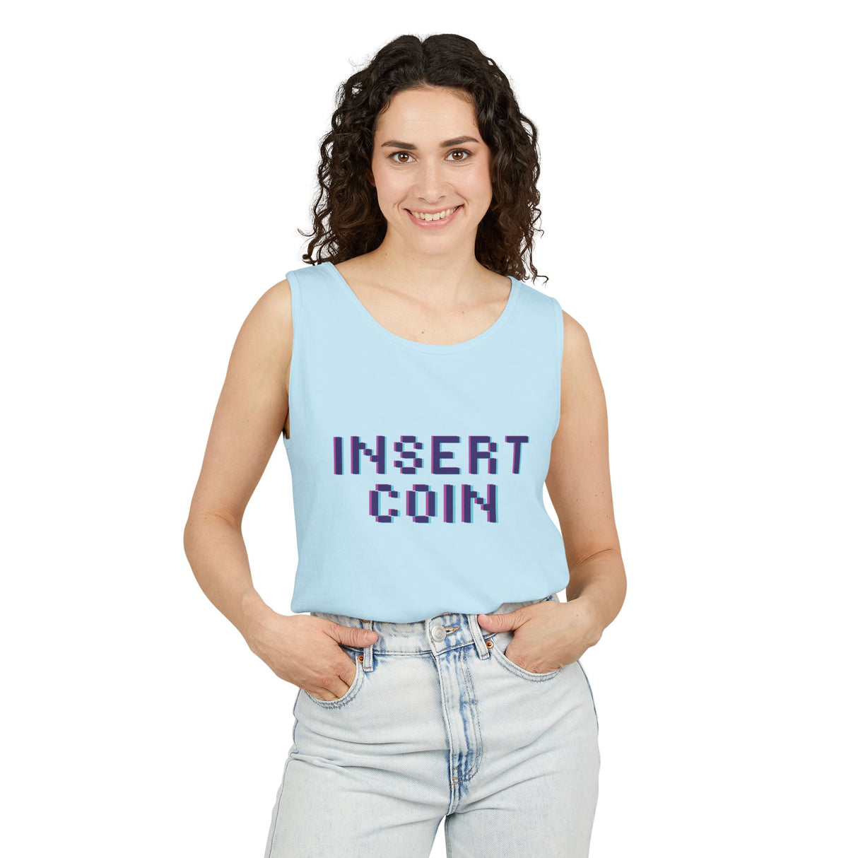 Insert Coin Unisex Tank Top - Summer Vibes