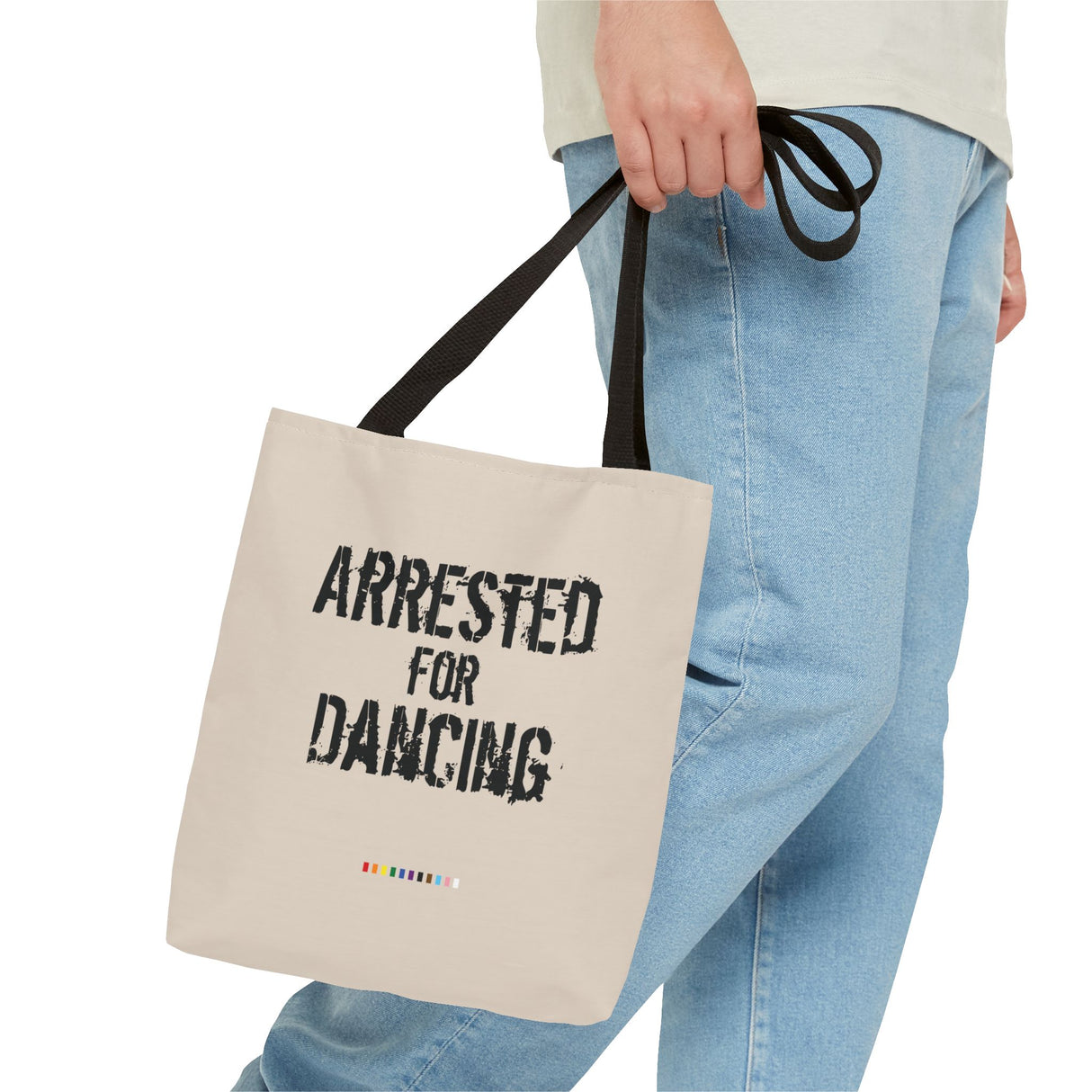 Arrested for Dancing Tote Bag – Joy Was a Crime