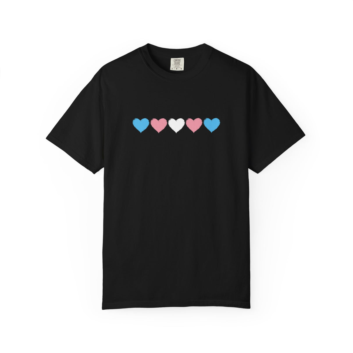 Trans Pride Heavyweight Tee – Soft Structure, Bold Heart