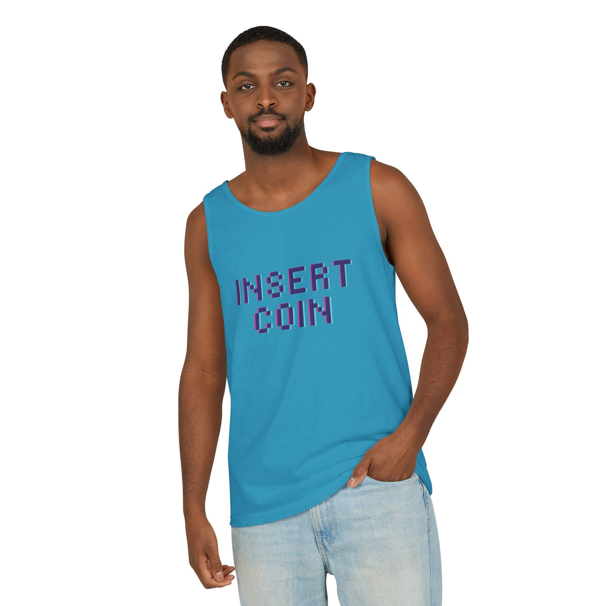 Insert Coin Unisex Tank Top - Summer Vibes
