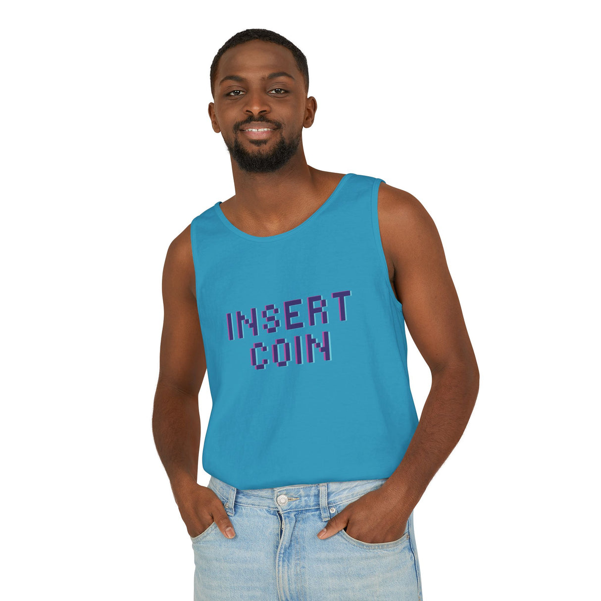 Insert Coin Unisex Tank Top - Summer Vibes