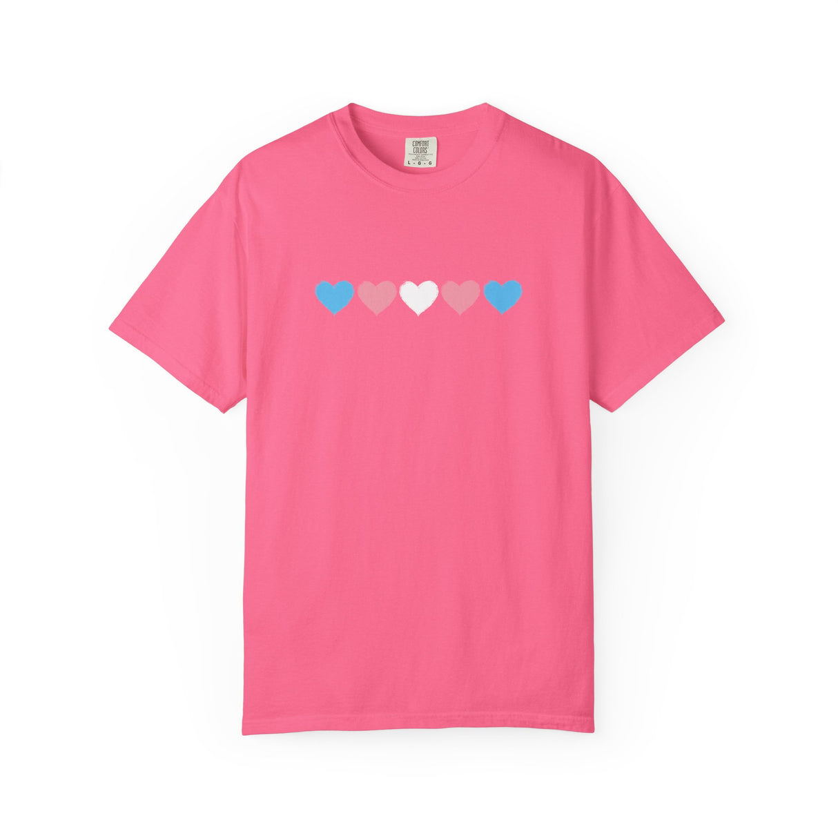Trans Pride Heavyweight Tee – Soft Structure, Bold Heart