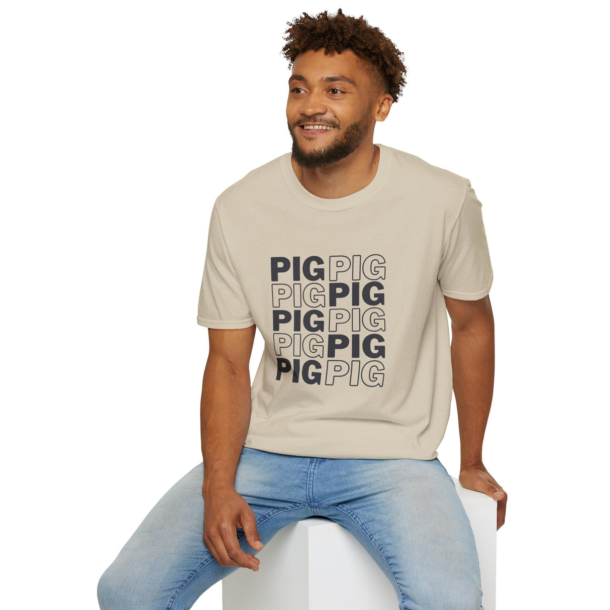 Pig Softstyle T-Shirt - Casual Comfort Tee for Everyday Wear
