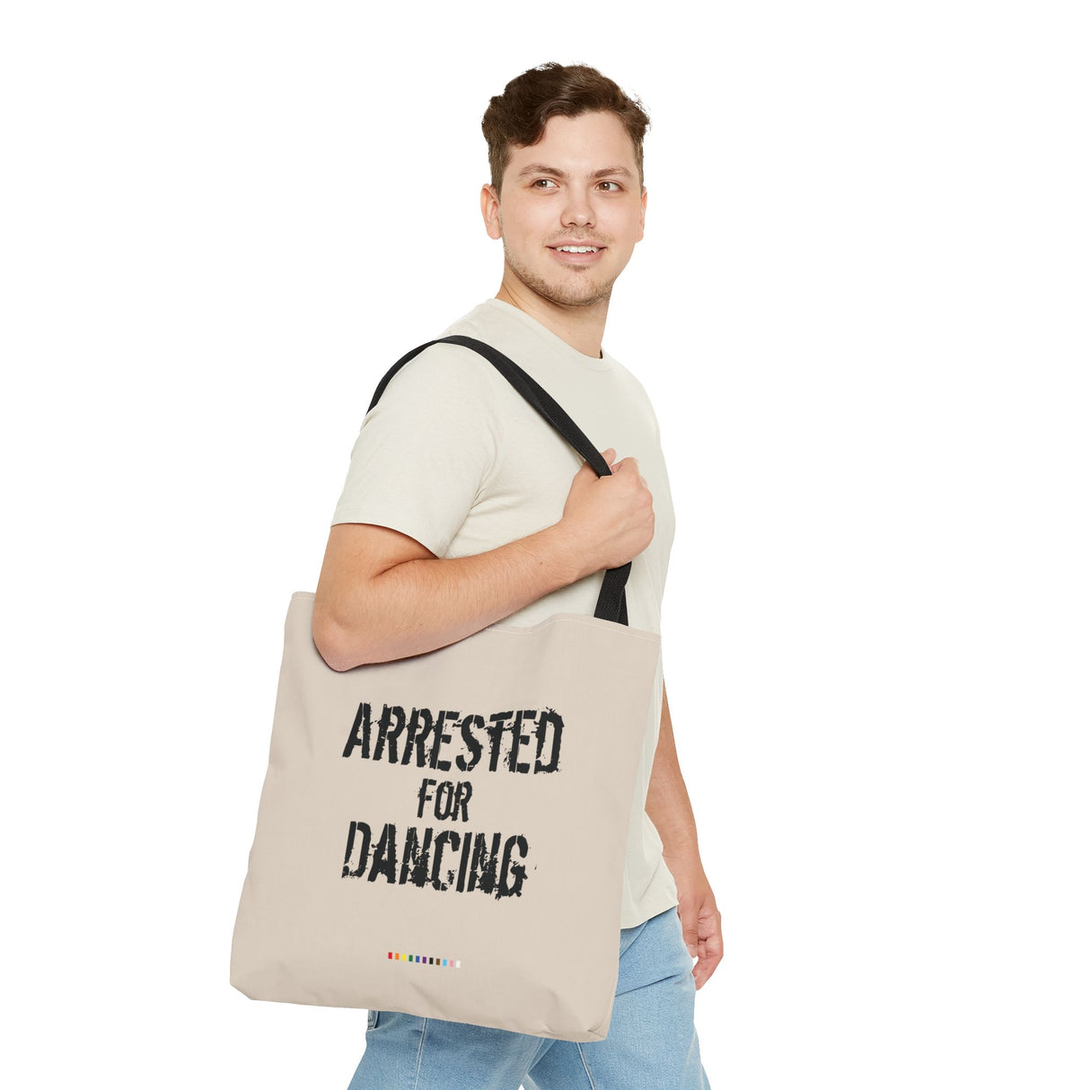 Arrested for Dancing Tote Bag – Joy Was a Crime