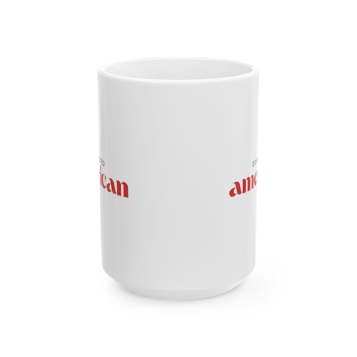 Exhausted American Ceramic Mug