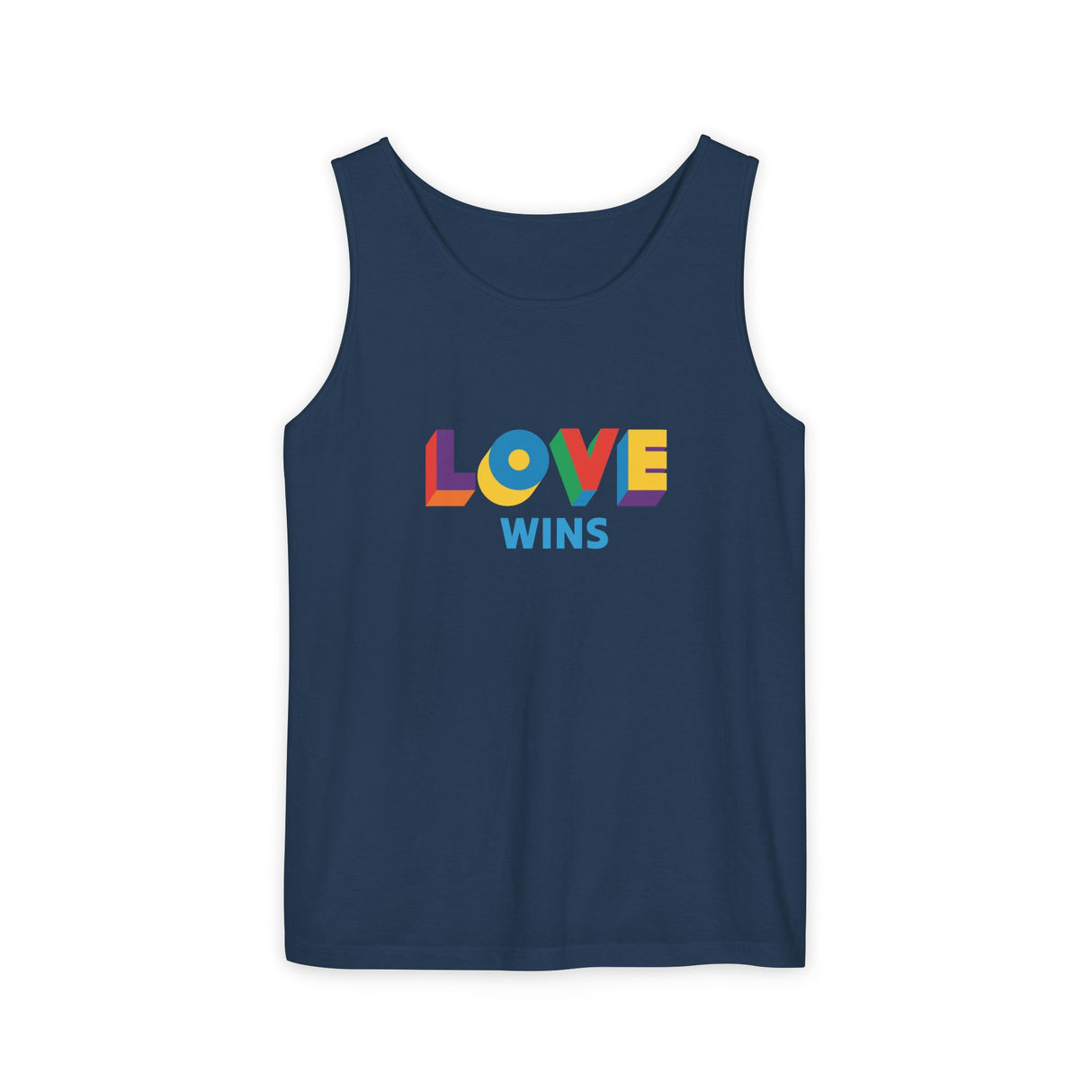 Love Wins Heavyweight Tank – Washed Soft, Worn Proud