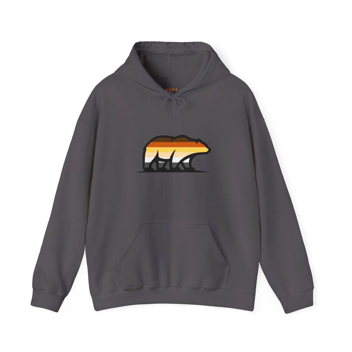 Bear Icon Hoodie - Cozy Pullover Sweatshirt