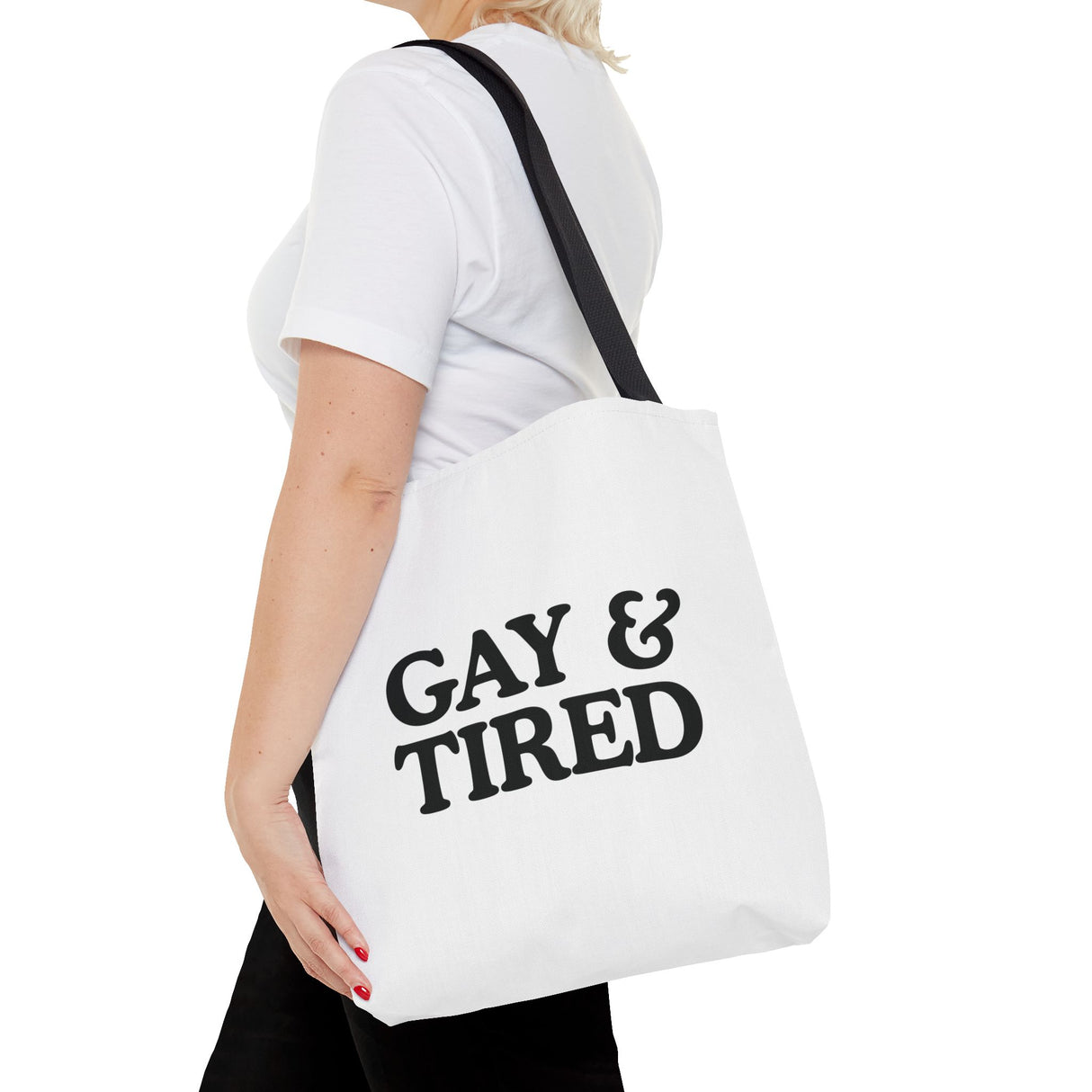 Gay & Tired Tote Bag