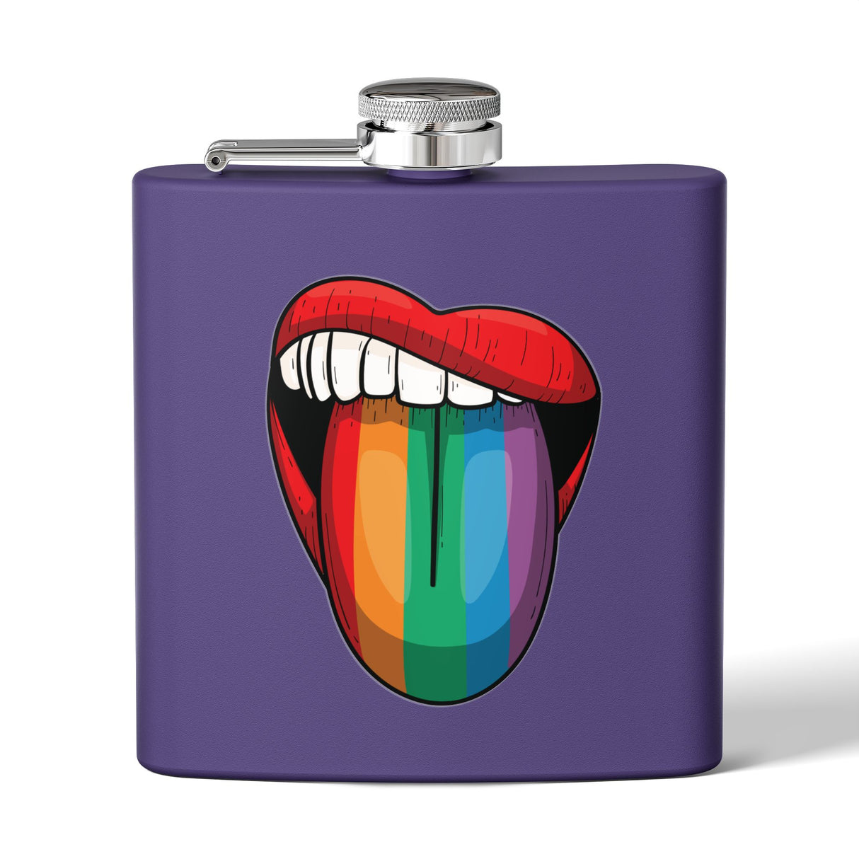 Rainbow Lick Stainless Steel Flask