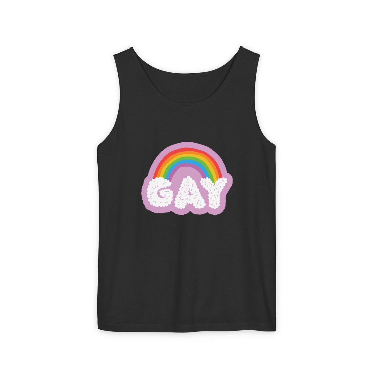 Gay Cloud Tank Top – Chill, Sunny, and Very Out