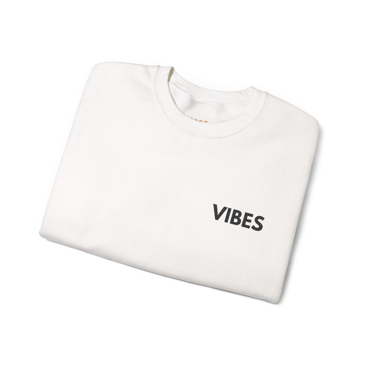 Vibes Embroidered Sweatshirt – Soft Fit, Unclear Intentions