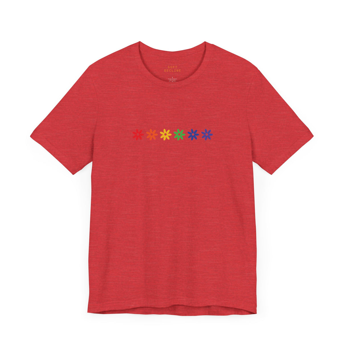 Rainbow Flowers Tee – Soft Threads, Strong Intentions