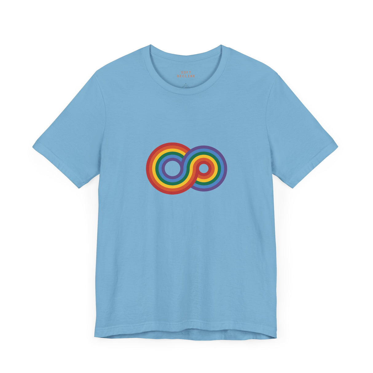 Gayfinity Rainbow Lightweight Tee – Infinite Pride, Everyday Softness