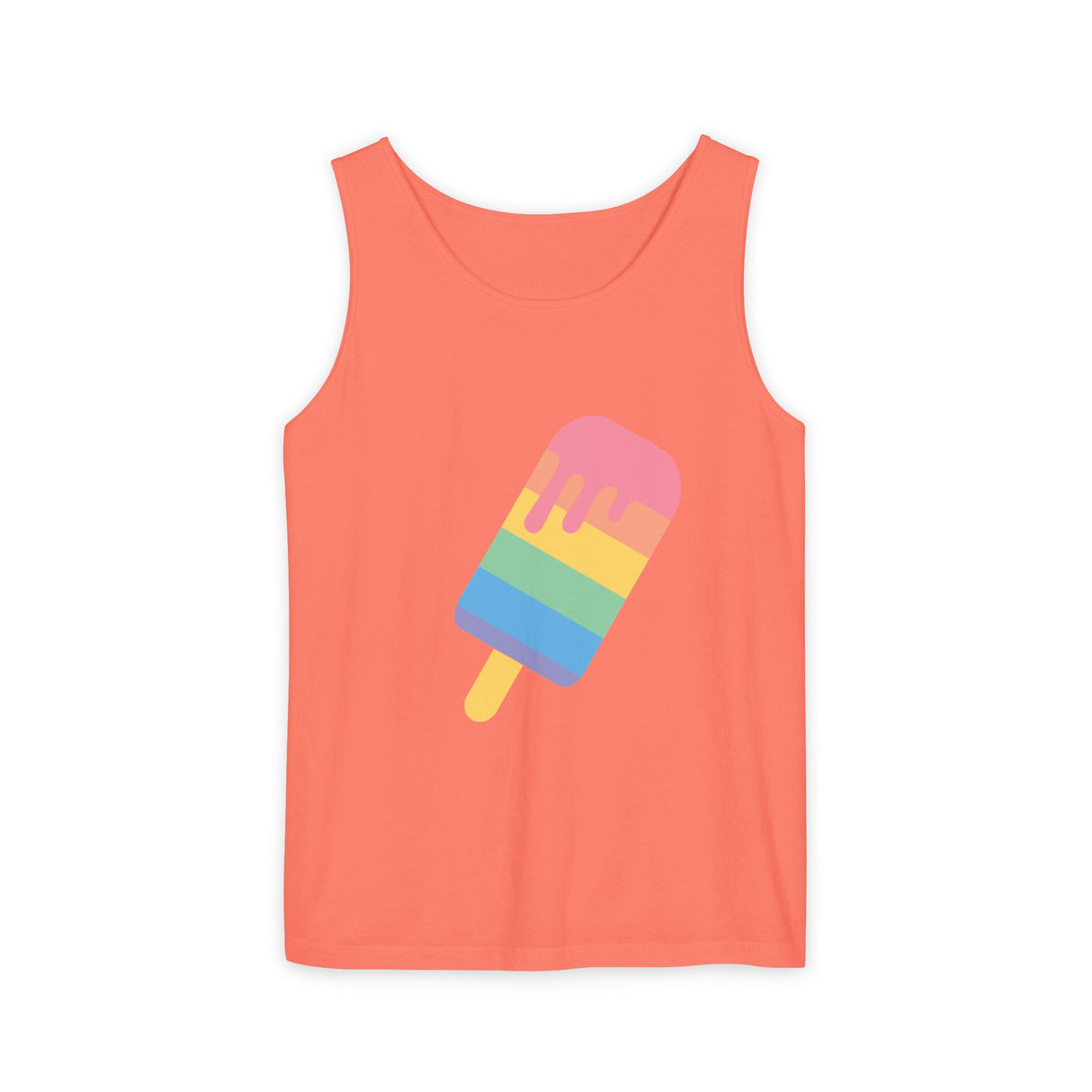 Melting Point Popsicle Unisex Tank Top - Summer Vibes