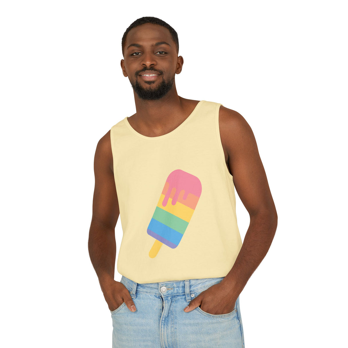 Melting Point Popsicle Unisex Tank Top - Summer Vibes
