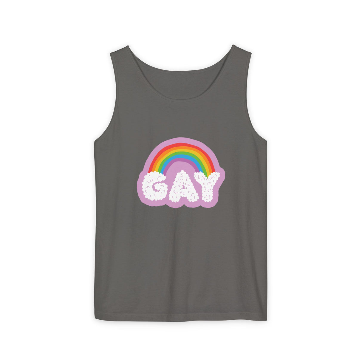 Gay Cloud Tank Top – Chill, Sunny, and Very Out