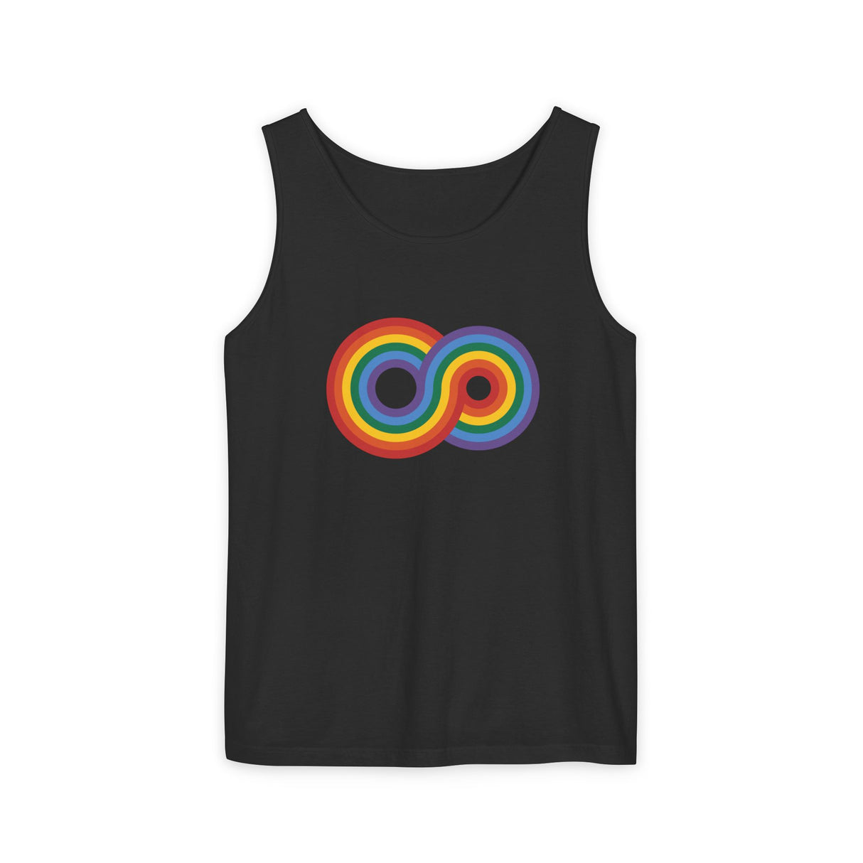 Gayfinity Rainbow Heavyweight Tank – Garment-Dyed, Endlessly Bold