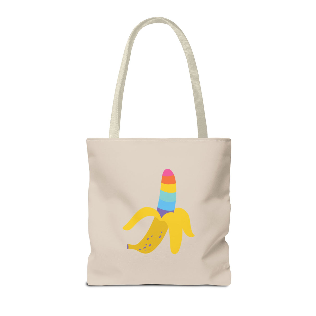 Banana Rainbow Icon Tote Bag
