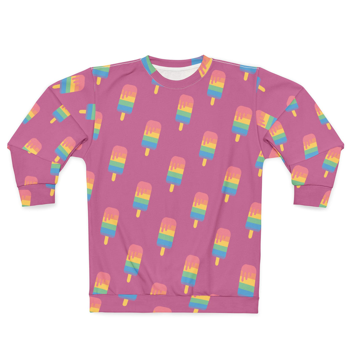 Pink Melting Point Unisex Sweatshirt – Fun Summer Vibe Apparel
