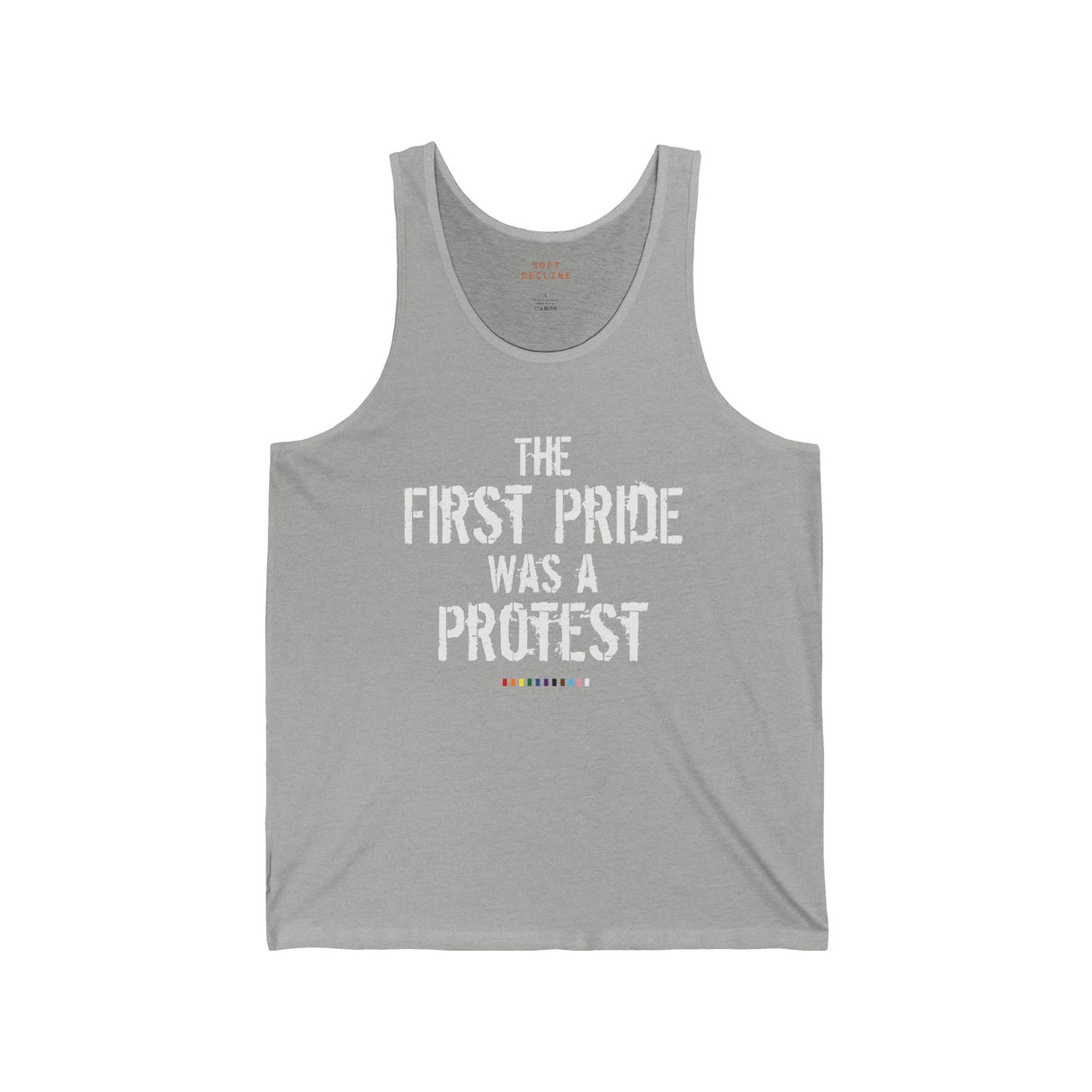 First Pride Was a Riot Lightweight Tank – Bare Arms, Brave History