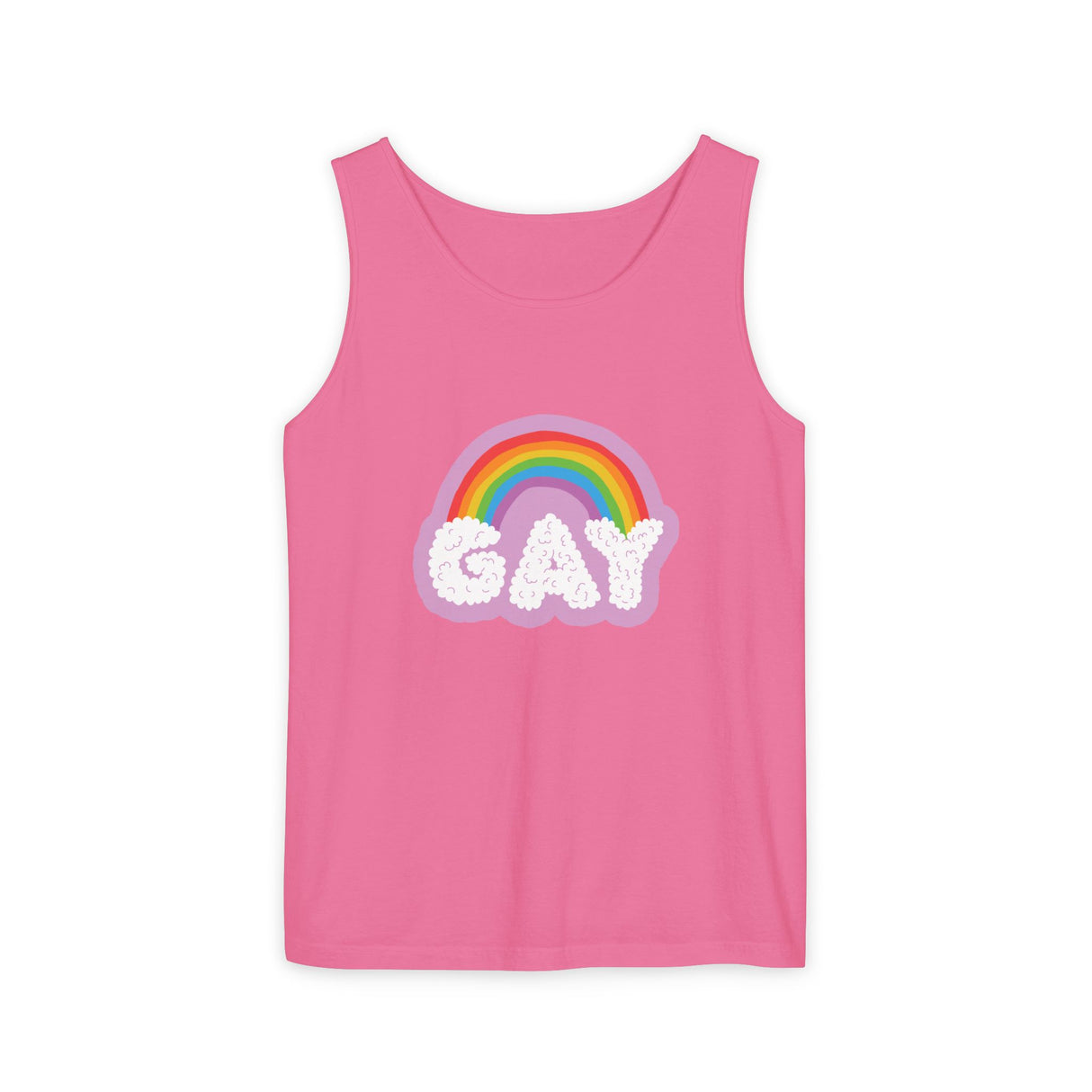 Gay Cloud Tank Top – Chill, Sunny, and Very Out