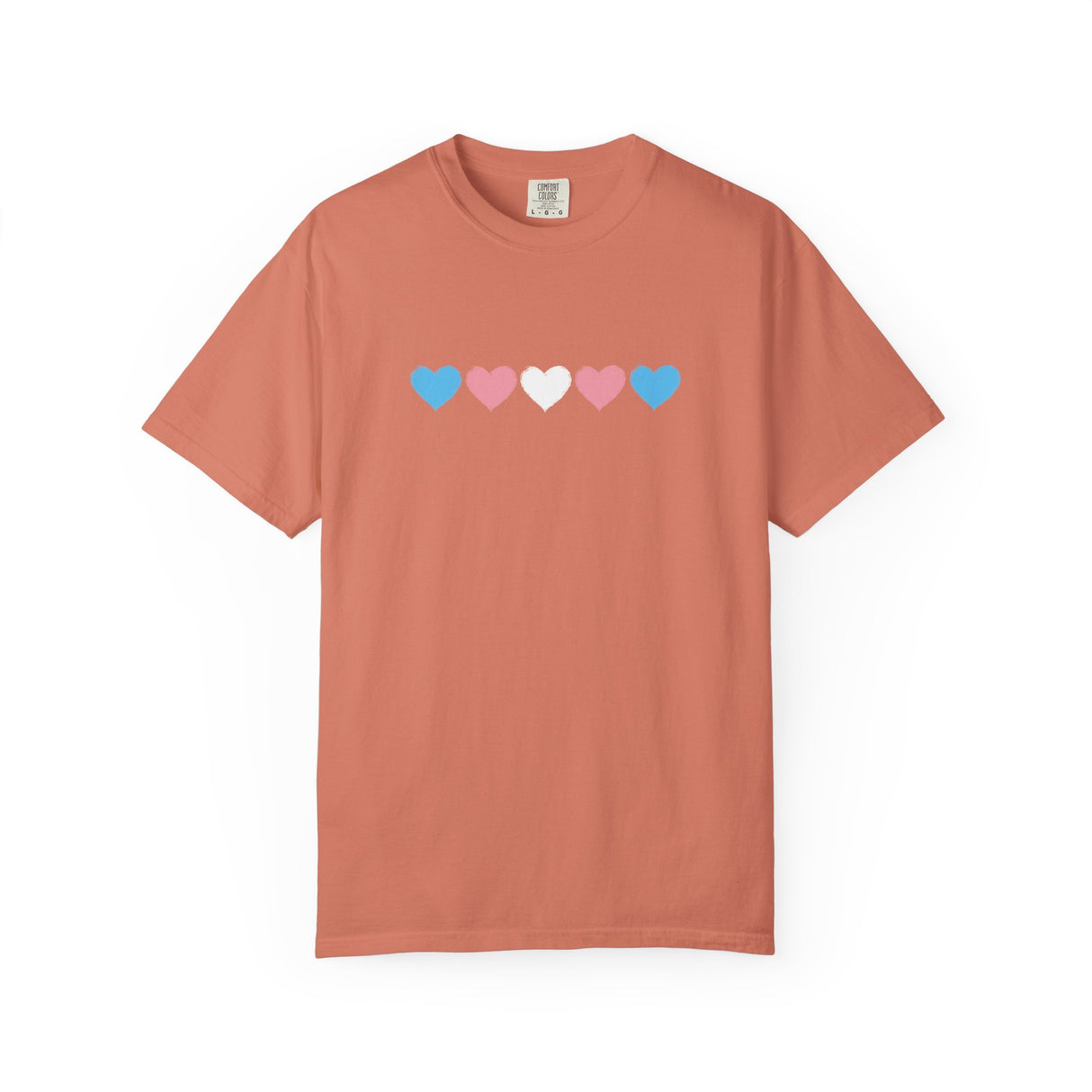 Trans Pride Heavyweight Tee – Soft Structure, Bold Heart