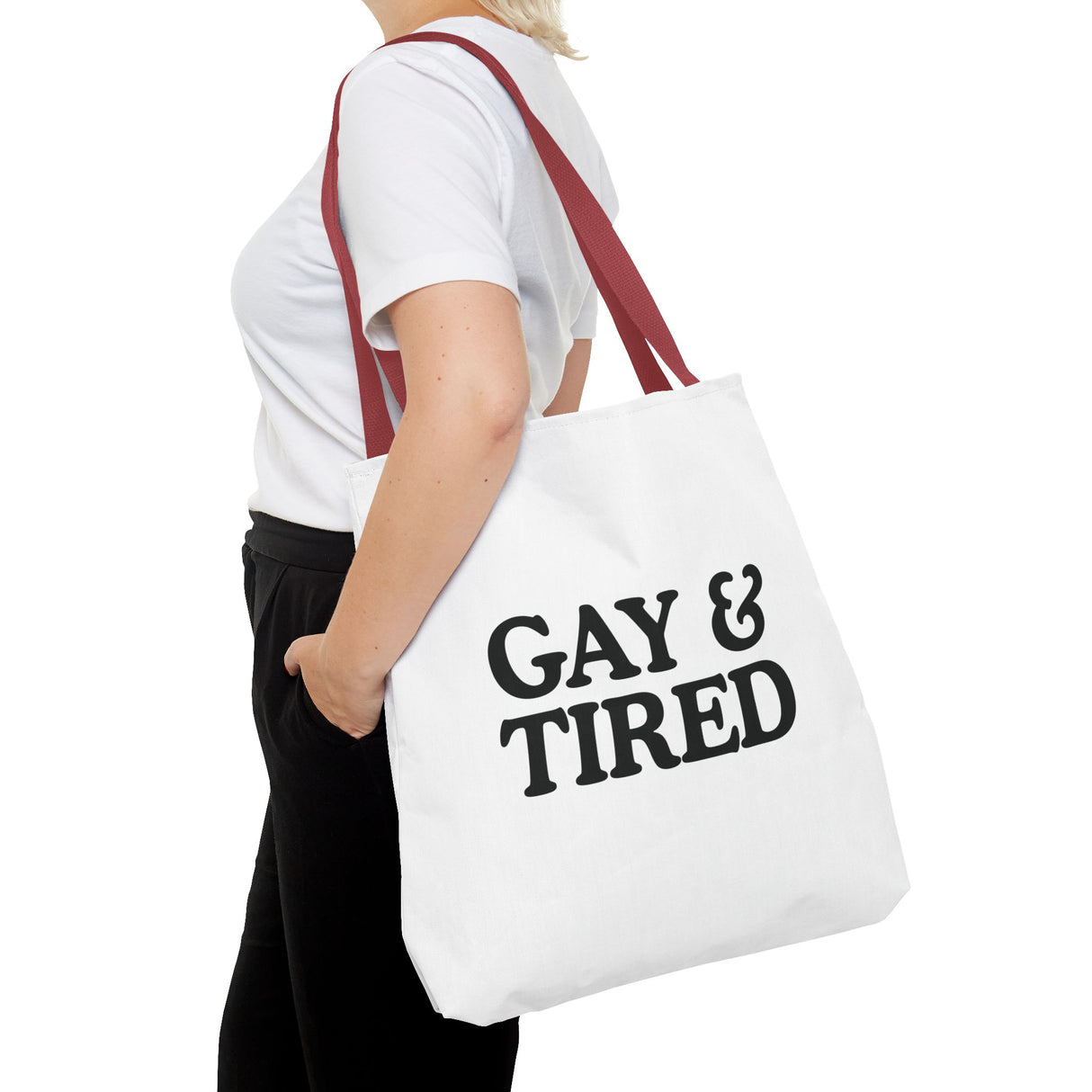 Gay & Tired Tote Bag