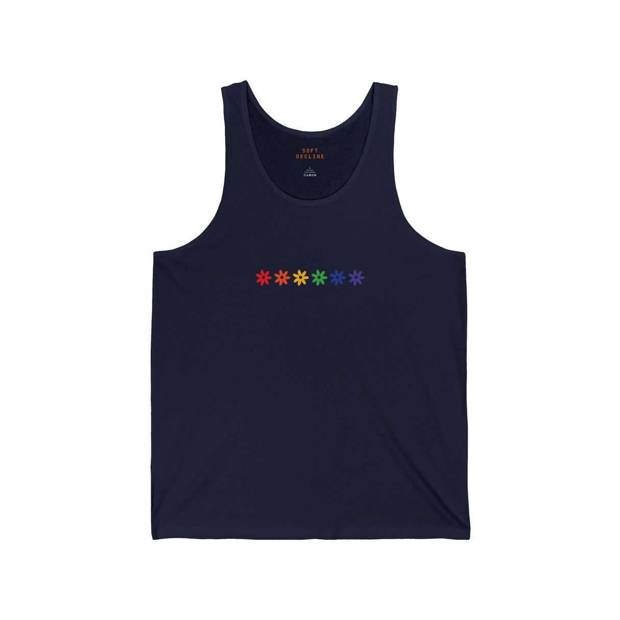 Rainbow Flowers Tank – Petal-Soft and Powerfully Queer
