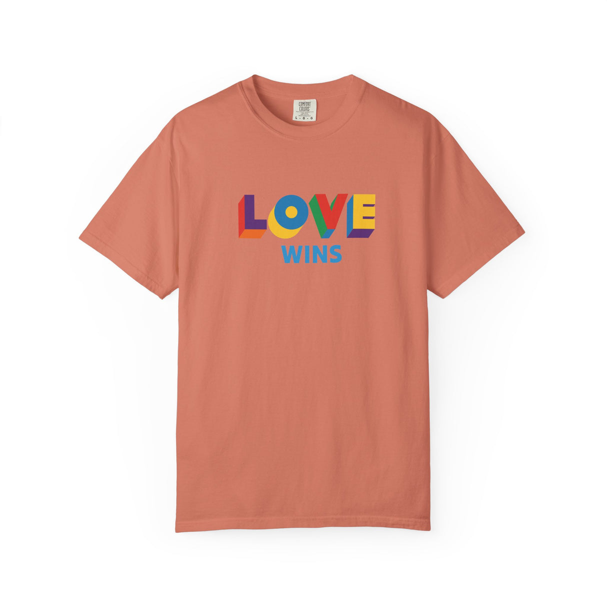 Love Wins Heavyweight Tee – Lived-In Feel, Loud Heart