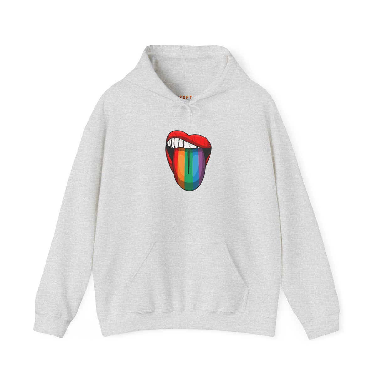 Rainbow Lick Cozy Pullover Hoodie