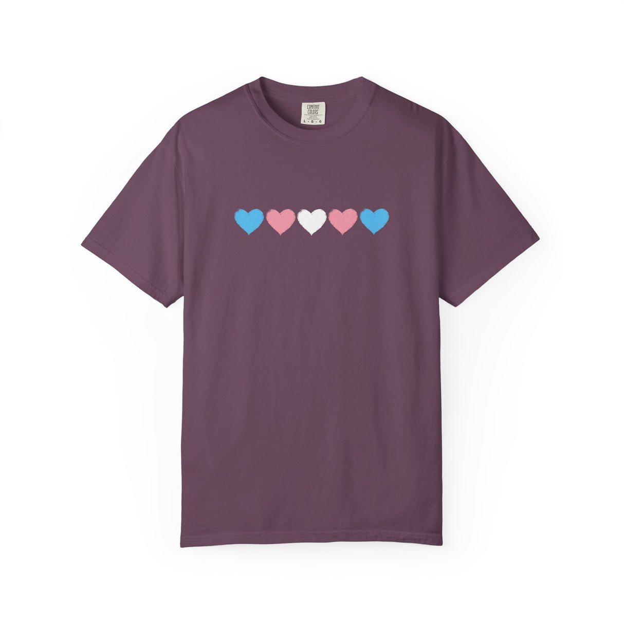 Trans Pride Heavyweight Tee – Soft Structure, Bold Heart