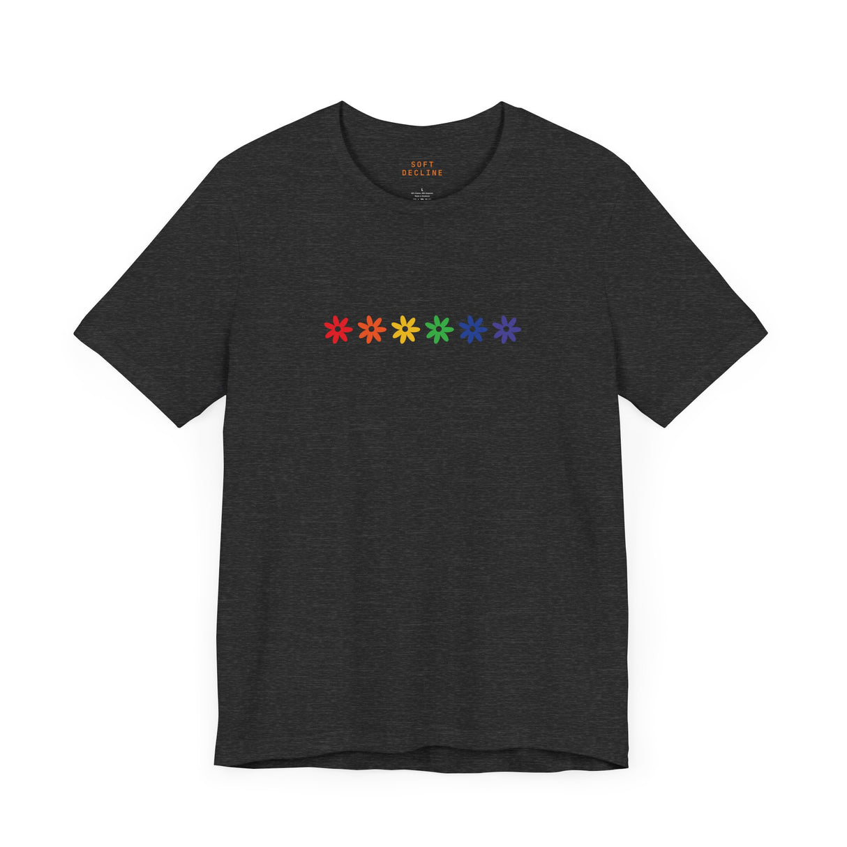 Rainbow Flowers Tee – Soft Threads, Strong Intentions
