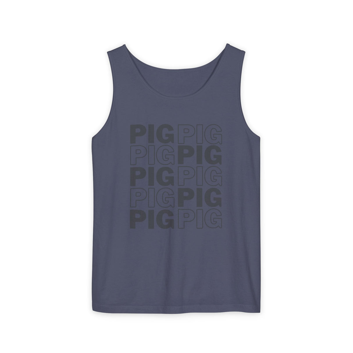 Pig Pattern Tank Top