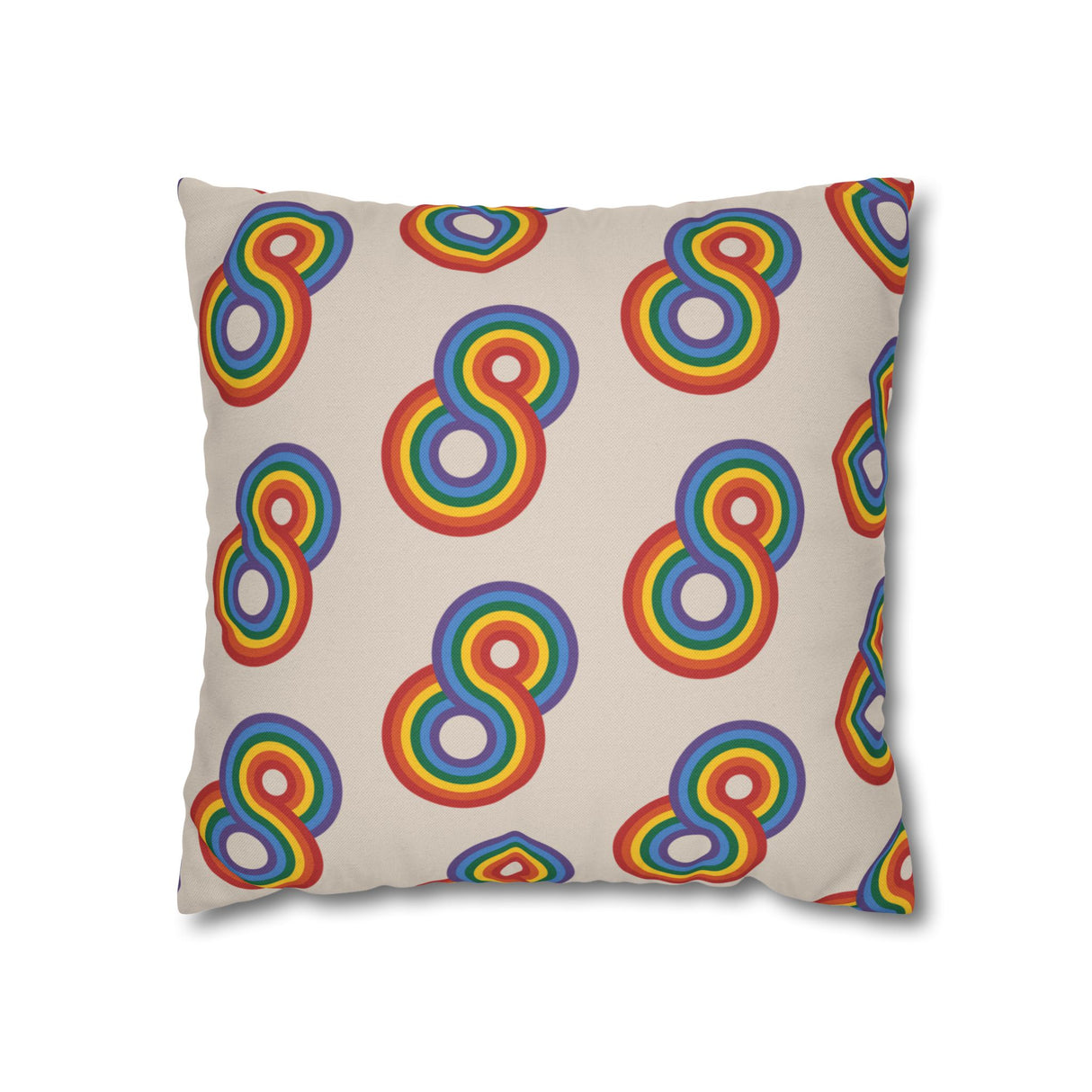 Gayfinity Rainbow Pillow Cover – Soft Touch, Infinite Vibes