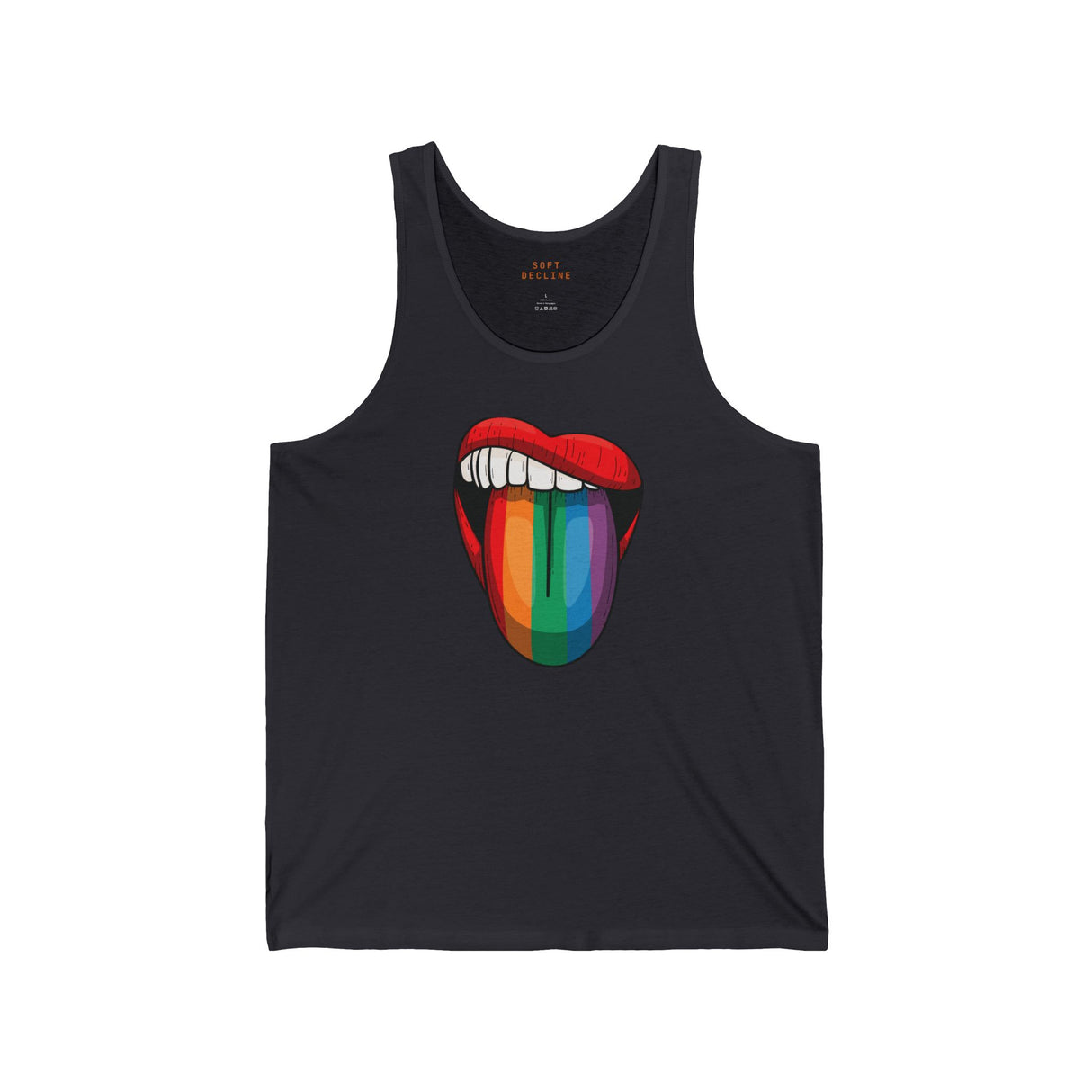 Rainbow Lick Lightweight Tank Top